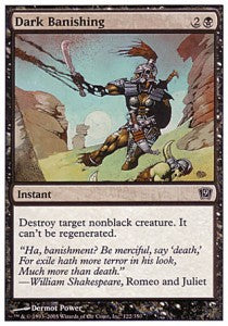 Dark Banishing⁣ - Ninth Edition⁣ (Common)⁣ [122]