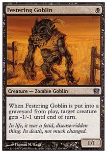 Festering Goblin⁣ - Ninth Edition⁣ (Common)⁣ [130]