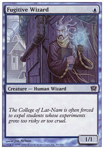 Fugitive Wizard⁣ - Ninth Edition⁣ (Common)⁣ [80]