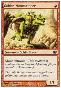 Goblin Mountaineer⁣ - Ninth Edition⁣ (Common)⁣ [193]