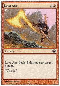 Lava Axe⁣ - Ninth Edition⁣ (Common)⁣ [200]