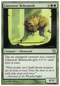 Llanowar Behemoth⁣ - Ninth Edition⁣ (Uncommon)⁣ [252]