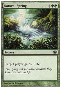 Natural Spring⁣ - Ninth Edition⁣ (Common)⁣ [257]