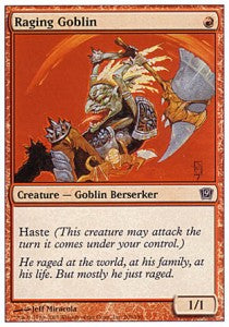 Raging Goblin⁣ - Ninth Edition⁣ (Common)⁣ [209]
