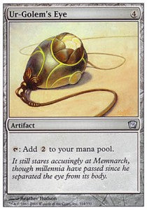 Ur-Golem's Eye⁣ - Ninth Edition⁣ (Uncommon)⁣ [314]