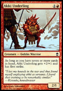 Akki Underling⁣ - Saviors of Kamigawa⁣ (Common)⁣ [93]