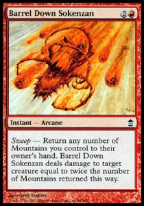 Barrel Down Sokenzan⁣ - Saviors of Kamigawa⁣ (Common)⁣ [94]
