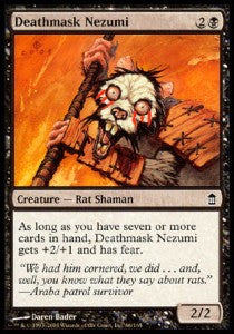Deathmask Nezumi⁣ - Saviors of Kamigawa⁣ (Common)⁣ [66]