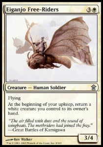 Eiganjo Free-Riders⁣ - Saviors of Kamigawa⁣ (Uncommon)⁣ [8]