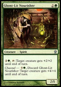 Ghost-Lit Nourisher⁣ - Saviors of Kamigawa⁣ (Uncommon)⁣ [131]