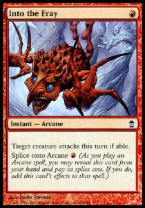 Into the Fray⁣ - Saviors of Kamigawa⁣ (Common)⁣ [106]