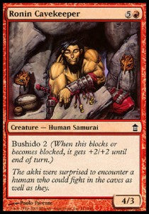 Ronin Cavekeeper⁣ - Saviors of Kamigawa⁣ (Common)⁣ [111]