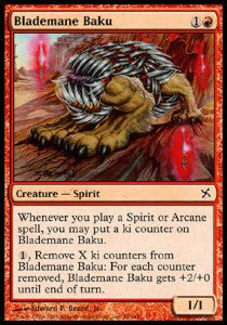 Blademane Baku⁣ - Betrayers of Kamigawa⁣ (Common)⁣ [95]