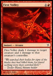 First Volley⁣ - Betrayers of Kamigawa⁣ (Common)⁣ [100]