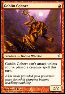 Goblin Cohort⁣ - Betrayers of Kamigawa⁣ (Common)⁣ [106]