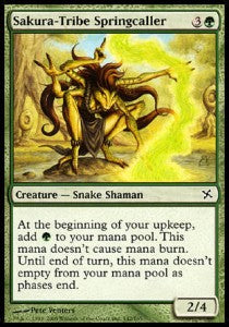 Sakura-Tribe Springcaller⁣ - Betrayers of Kamigawa⁣ (Common)⁣ [142]
