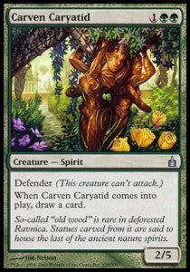 Carven Caryatid⁣ - Ravnica: City of Guilds⁣ (Uncommon)⁣ [155]