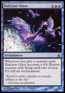 Halcyon Glaze⁣ - Ravnica: City of Guilds⁣ (Uncommon)⁣ [54]