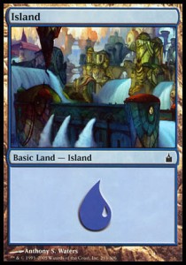 Island (V.3)⁣ - Ravnica: City of Guilds⁣ (Land)⁣ [293]