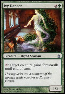 Ivy Dancer⁣ - Ravnica: City of Guilds⁣ (Uncommon)⁣ [171]