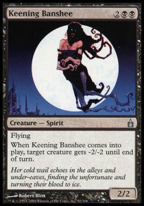 Keening Banshee⁣ - Ravnica: City of Guilds⁣ (Uncommon)⁣ [92]