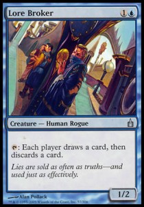 Lore Broker⁣ - Ravnica: City of Guilds⁣ (Uncommon)⁣ [57]