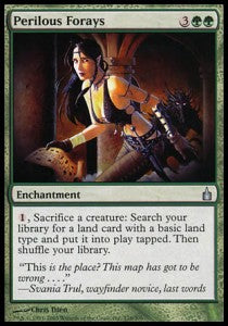 Perilous Forays⁣ - Ravnica: City of Guilds⁣ (Uncommon)⁣ [176]