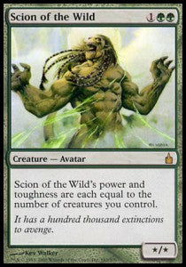 Scion of the Wild⁣ - Ravnica: City of Guilds⁣ (Rare)⁣ [182]