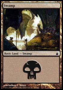 Swamp (V.3)⁣ - Ravnica: City of Guilds⁣ (Land)⁣ [297]