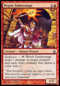 Wojek Embermage⁣ - Ravnica: City of Guilds⁣ (Uncommon)⁣ [152]