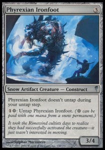 Phyrexian Ironfoot⁣ - Coldsnap⁣ (Uncommon)⁣ [139]