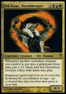 Sek'Kuar, Deathkeeper⁣ - Coldsnap⁣ (Rare)⁣ [131]