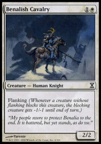 Benalish Cavalry⁣ - Time Spiral⁣ (Common)⁣ [4]