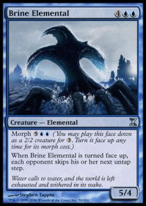 Brine Elemental⁣ - Time Spiral⁣ (Uncommon)⁣ [50]
