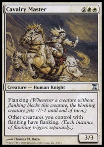 Cavalry Master⁣ - Time Spiral⁣ (Uncommon)⁣ [6]
