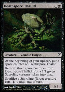 Deathspore Thallid⁣ - Time Spiral⁣ (Common)⁣ [102]