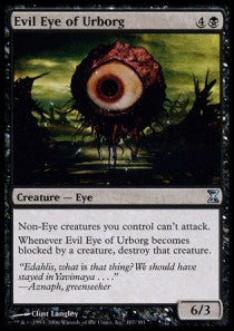 Evil Eye of Urborg⁣ - Time Spiral⁣ (Uncommon)⁣ [107]