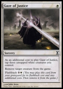Gaze of Justice⁣ - Time Spiral⁣ (Common)⁣ [20]