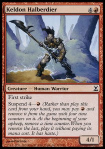Keldon Halberdier⁣ - Time Spiral⁣ (Common)⁣ [167]