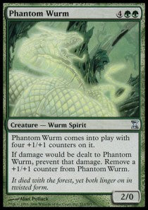 Phantom Wurm⁣ - Time Spiral⁣ (Uncommon)⁣ [211]