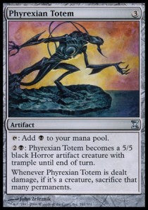 Phyrexian Totem⁣ - Time Spiral⁣ (Uncommon)⁣ [261]