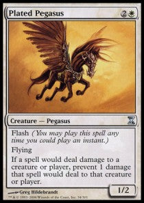 Plated Pegasus⁣ - Time Spiral⁣ (Uncommon)⁣ [34]