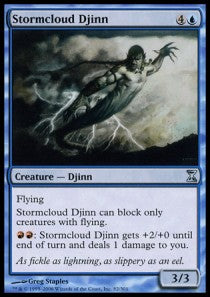 Stormcloud Djinn⁣ - Time Spiral⁣ (Uncommon)⁣ [82]