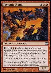 Tectonic Fiend⁣ - Time Spiral⁣ (Uncommon)⁣ [181]