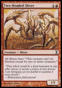 Two-Headed Sliver⁣ - Time Spiral⁣ (Common)⁣ [183]