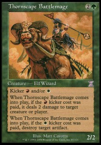 Thornscape Battlemage⁣ - Time Spiral⁣ (Time Shifted)