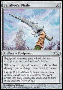Banshee's Blade⁣ - Mirrodin⁣ (Uncommon)⁣ [144]