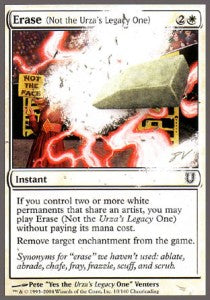 Erase (Not the Urza's Legacy One)⁣ - Unhinged⁣ (Common)⁣ [10]