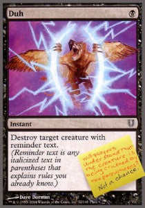 Duh⁣ - Unhinged⁣ (Common)⁣ [52]