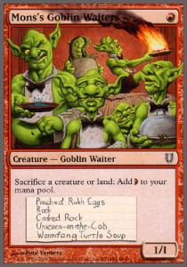 Mons's Goblin Waiters⁣ - Unhinged⁣ (Common)⁣ [82]